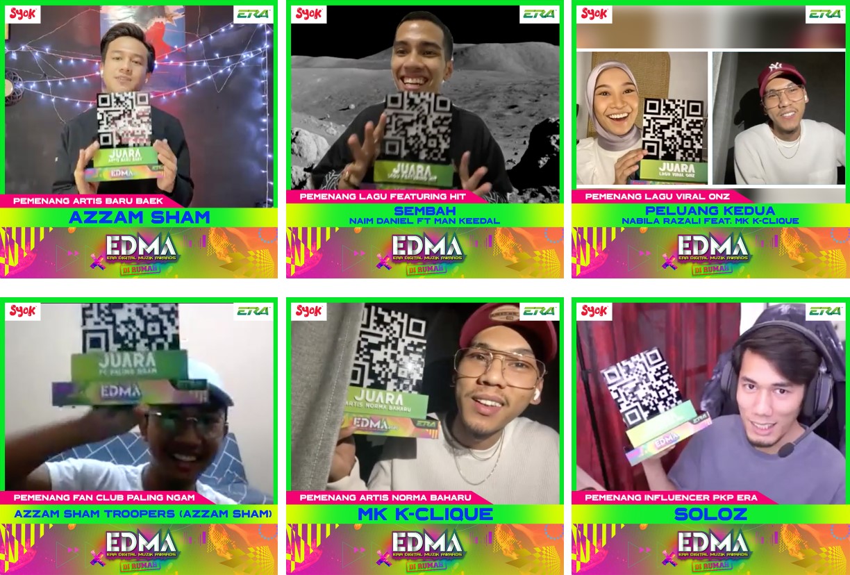 ‘ERA DIGITAL MUZIK AWARDS (EDMA) 2020’ MENGUMUMKAN PEMENANG DI NORMA BAHARU
