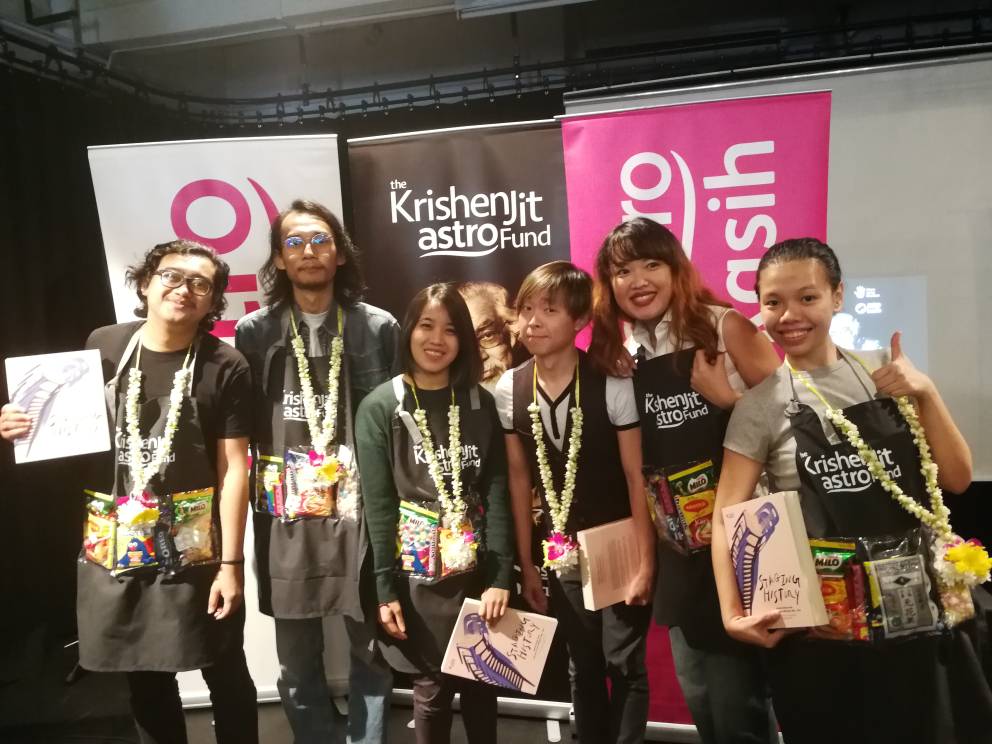 KRISHEN JIT - ASTRO FUND AWARDS 5 GRANTS TO CREATIVE MALAYSIANS