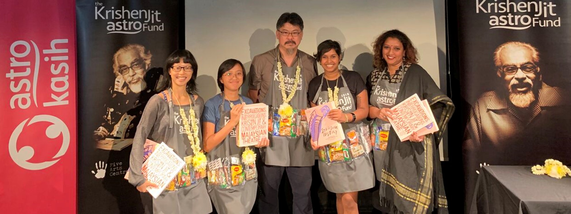 Krishen Jit - Astro Fund Awards 5 Grants to Extraordinary Malaysians