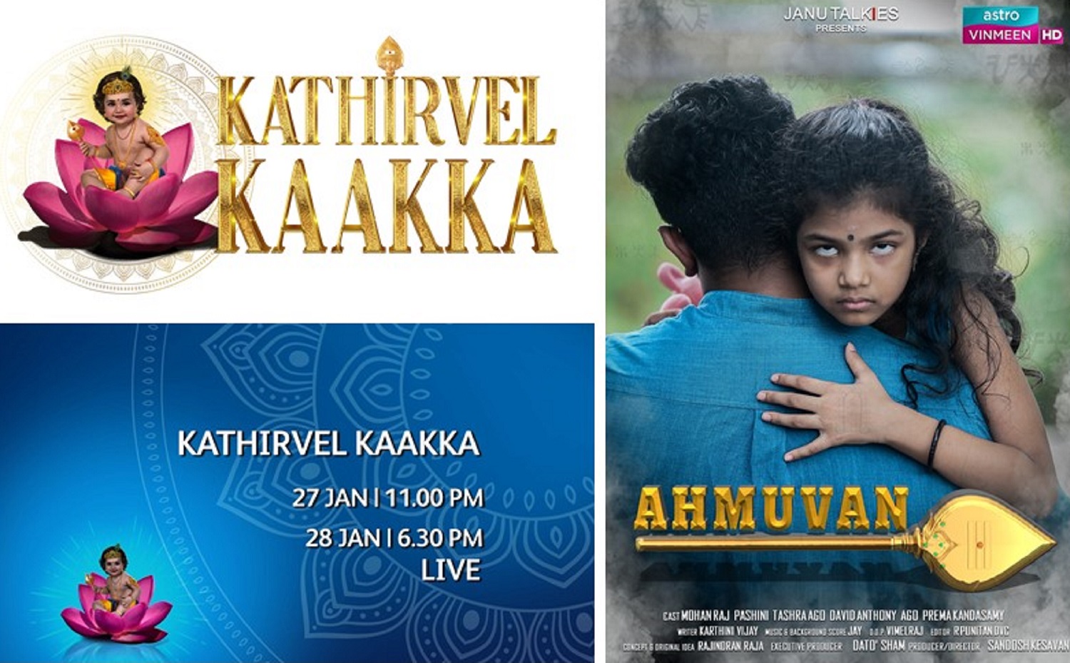 Watch live Thaipusam coverage and premiering devotional shows on Astro