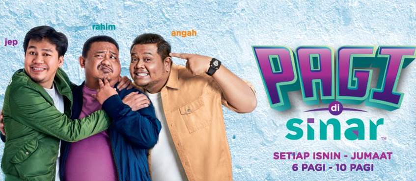 ANGAH PENGEMUDI BAHARU ‘PAGI DI SINAR’ BERSAMA JEP DAN RAHIM