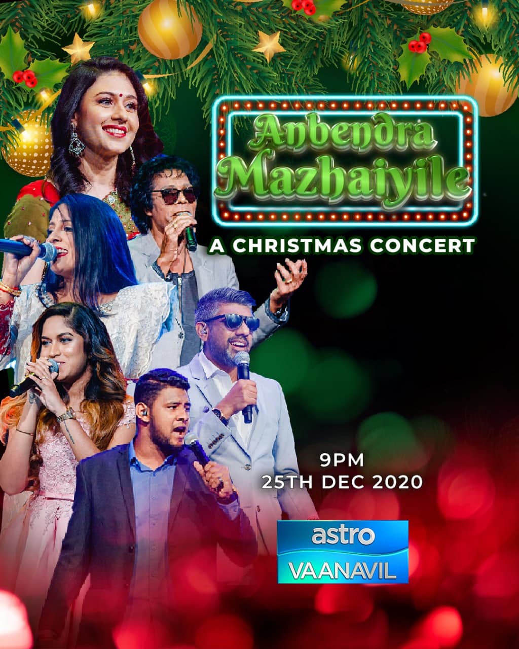 ‘Anbendra Mazhaiyile’, local Christmas concert premieres on Astro