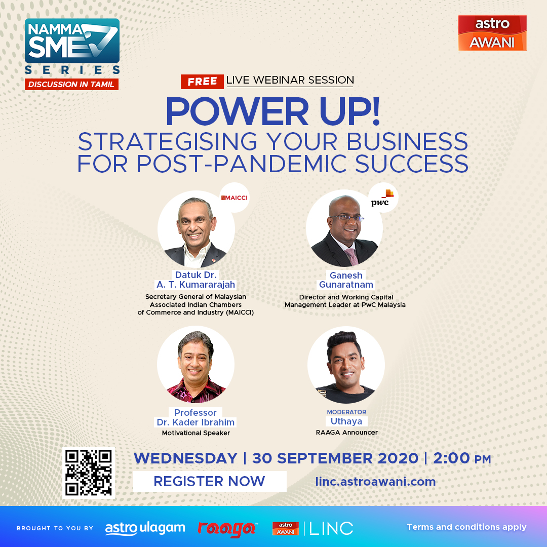 All Malaysians invited to attend the ‘Power Up!’ business webinar for SMEs