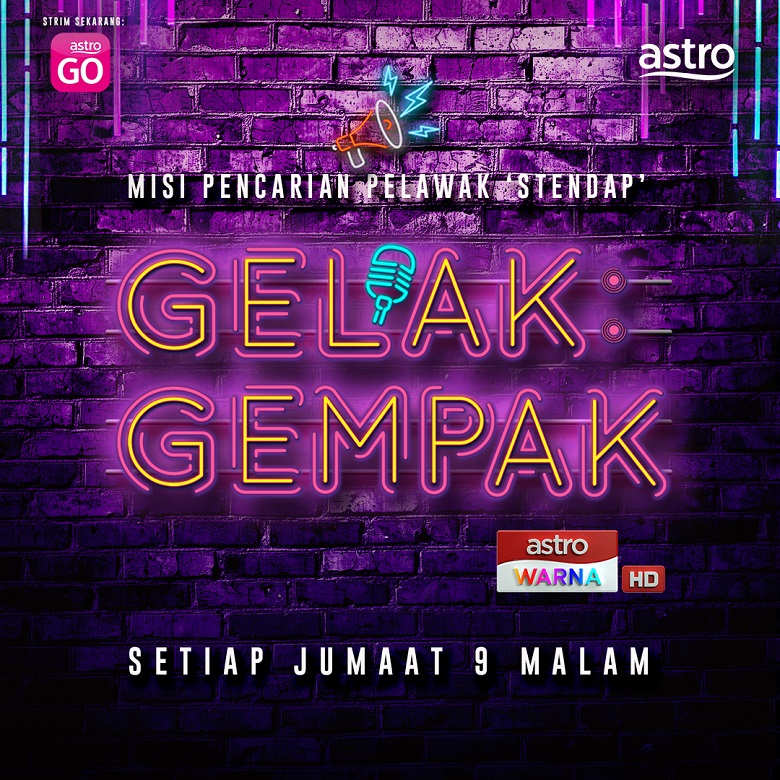 Hadiah RM25,000 menanti juara program pencarian pelawak komediri baharu Astro