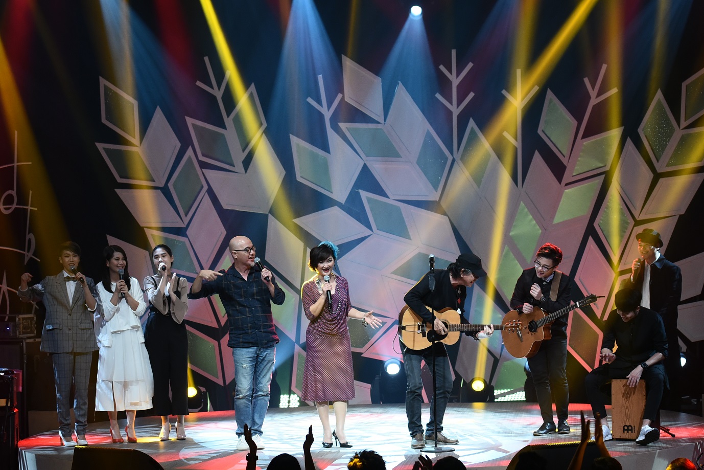 Over 60 veteran singers and new talents featured in the nostalgia-tinged musical feast - The Golden Melodies