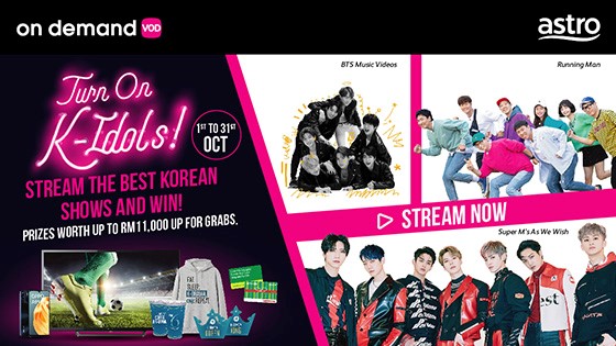 Astro customers can stream the best Korean shows  and win with ‘Turn On K-Idols’