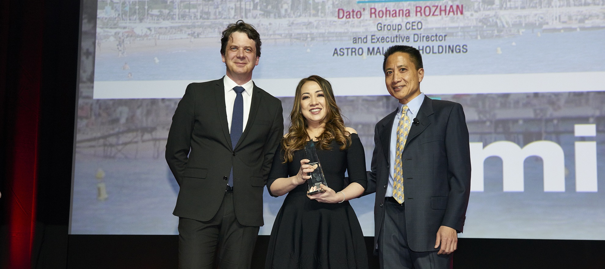 Variety awards GCEO of Astro with Achievement in International TV Award
