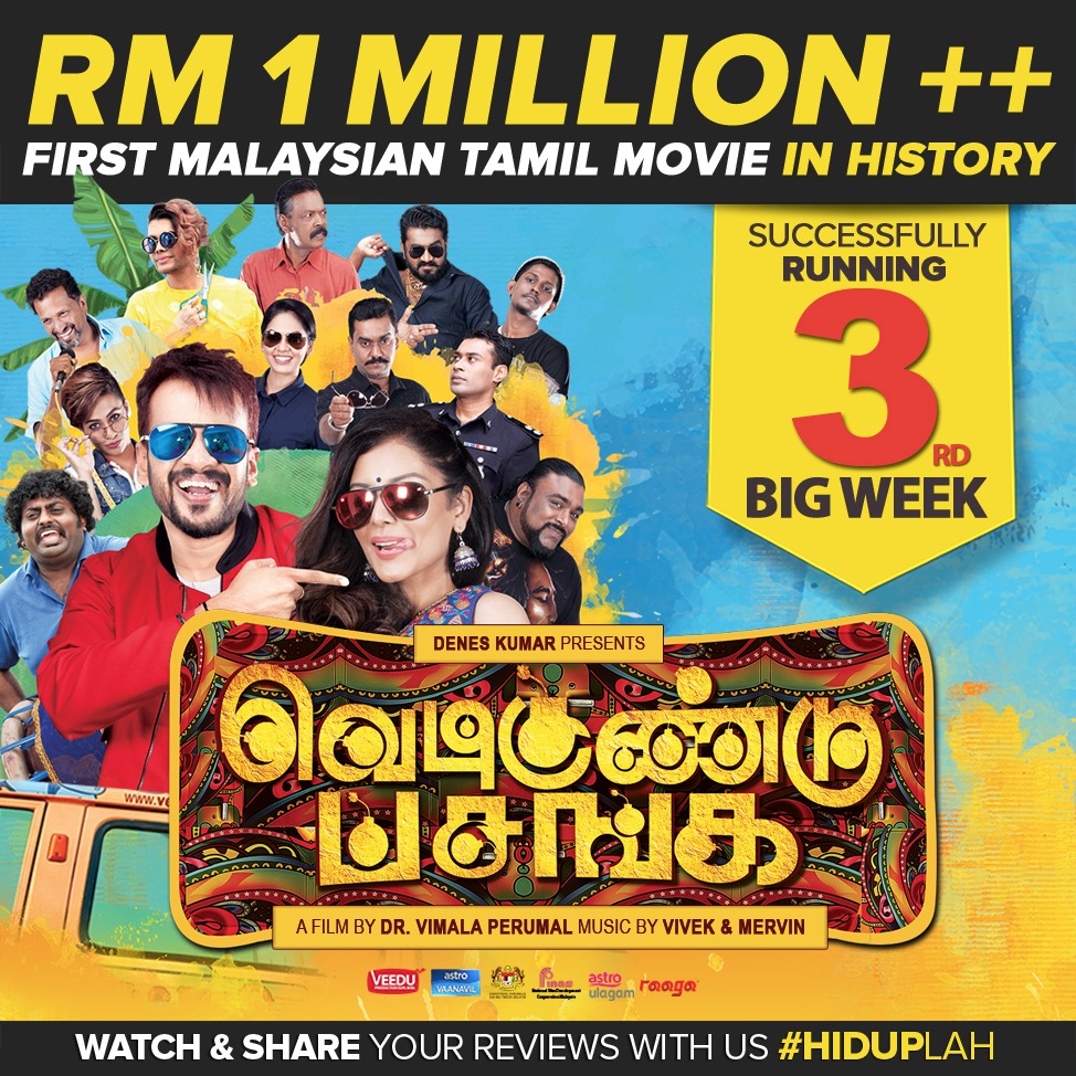 ‘Vedigundu Pasangga’ hits RM1 million at the box office